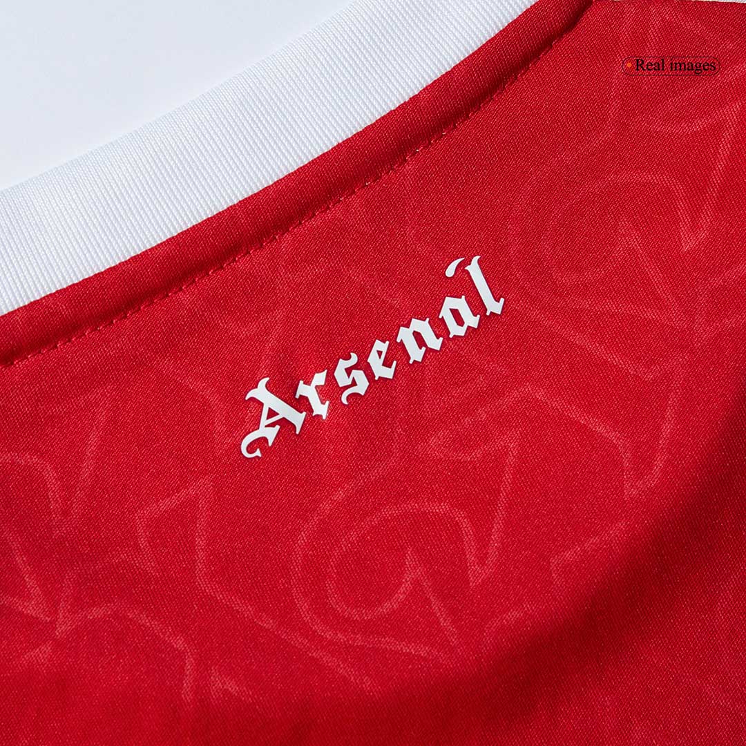 Arsenal Home Soccer Jersey Kit 2025/26 Kids(Jersey+Shorts)