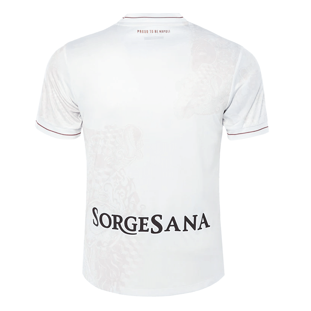 Napoli Away Soccer Jersey Kit(Jersey+Shorts) 2025/26 Sand
