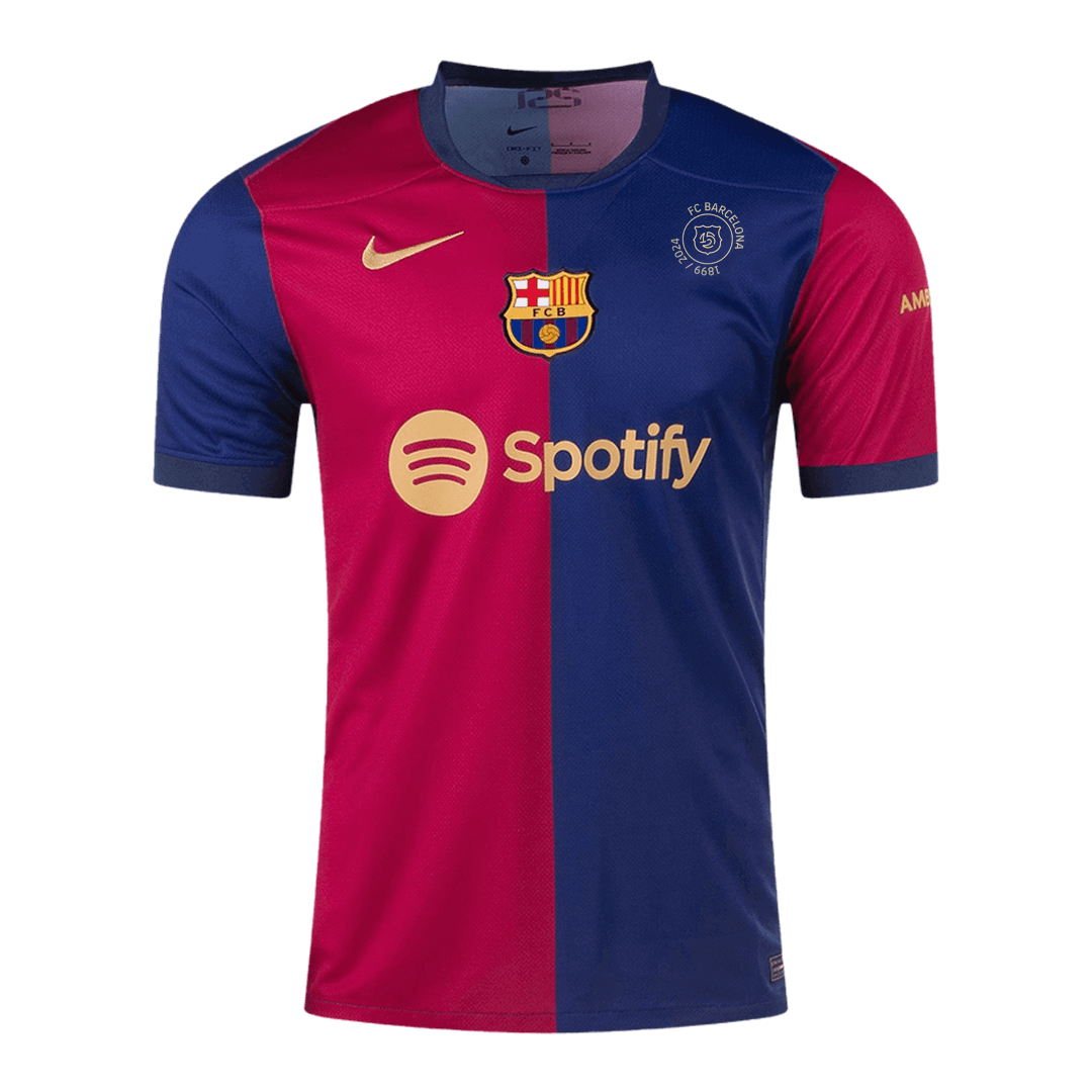 Barcelona Home Jersey 2024/25 - 125th Anniversary