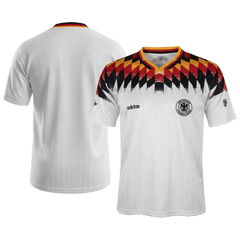 Retro 1994 Germany Home Soccer Jersey White