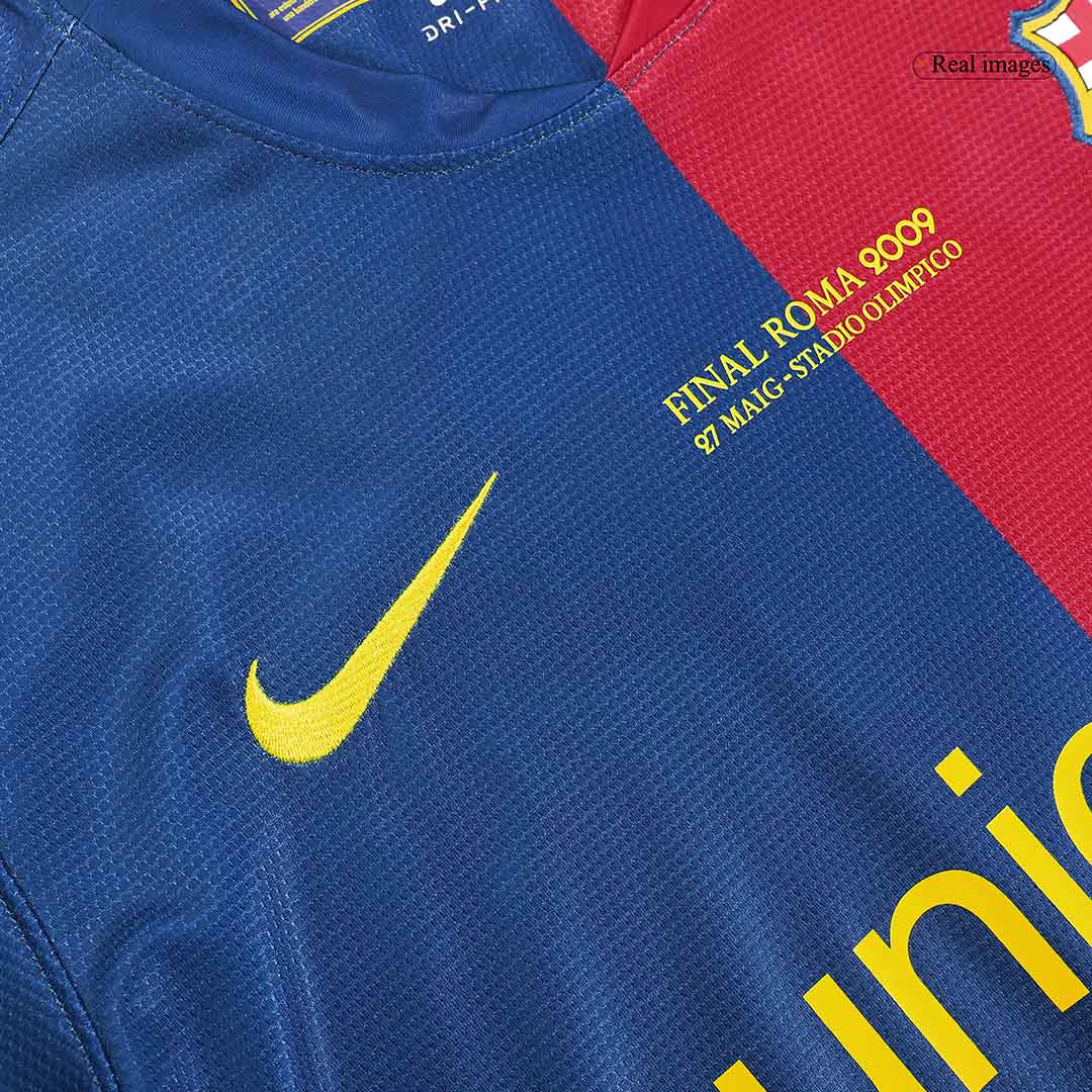 Barcelone A.INIESTA #8 Maillot de football domicile rétro 2008/09