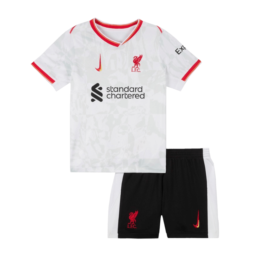Maillot extérieur Liverpool Third 2024/25 pour enfant (maillot + short)