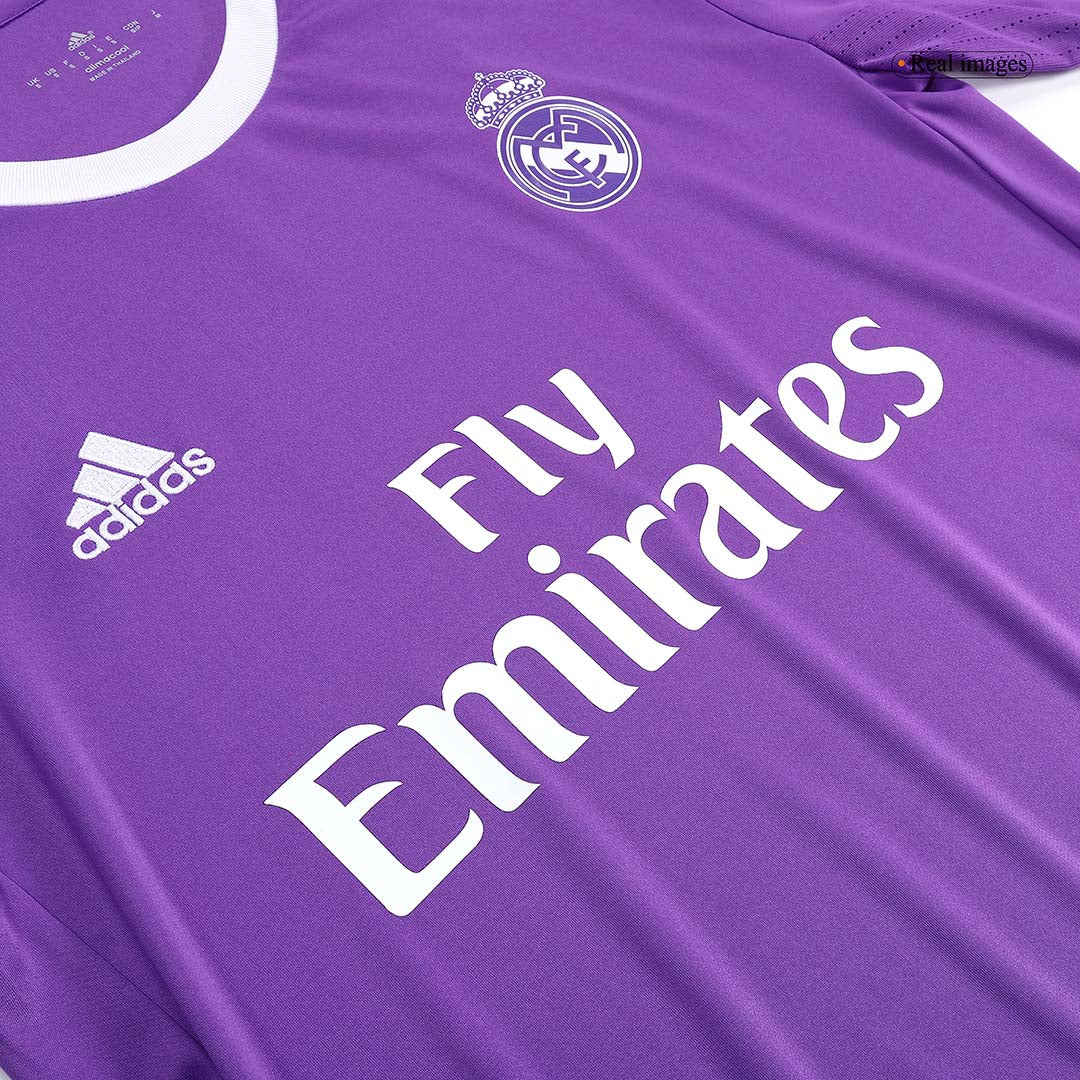 Maillot extérieur rétro Real Madrid 2016/17 - Manches longues