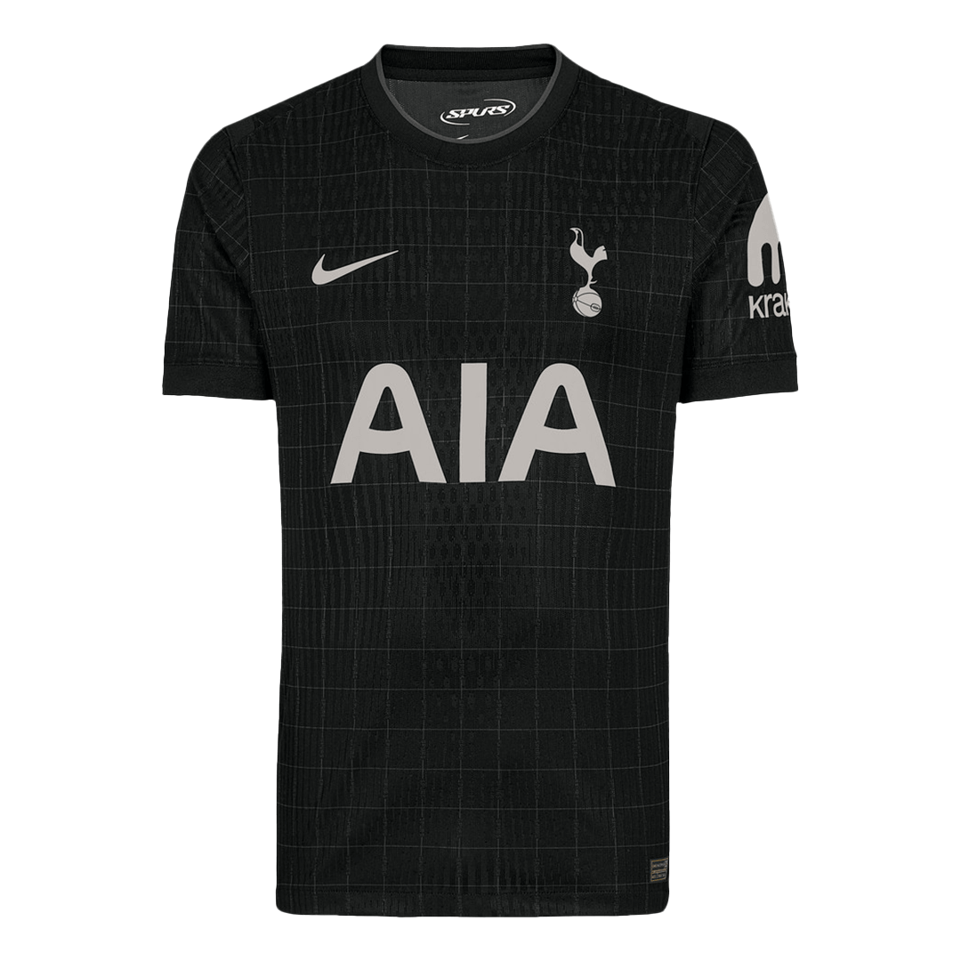 Authentic Tottenham Hotspur Away Soccer Jersey 25/26 Black