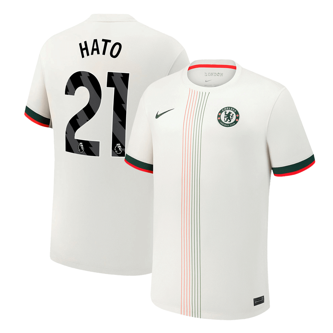 HATO #21 Chelsea Away Soccer Jersey 2025/26 White