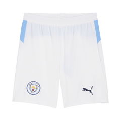 Manchester City Home Soccer Shorts 25/26 White