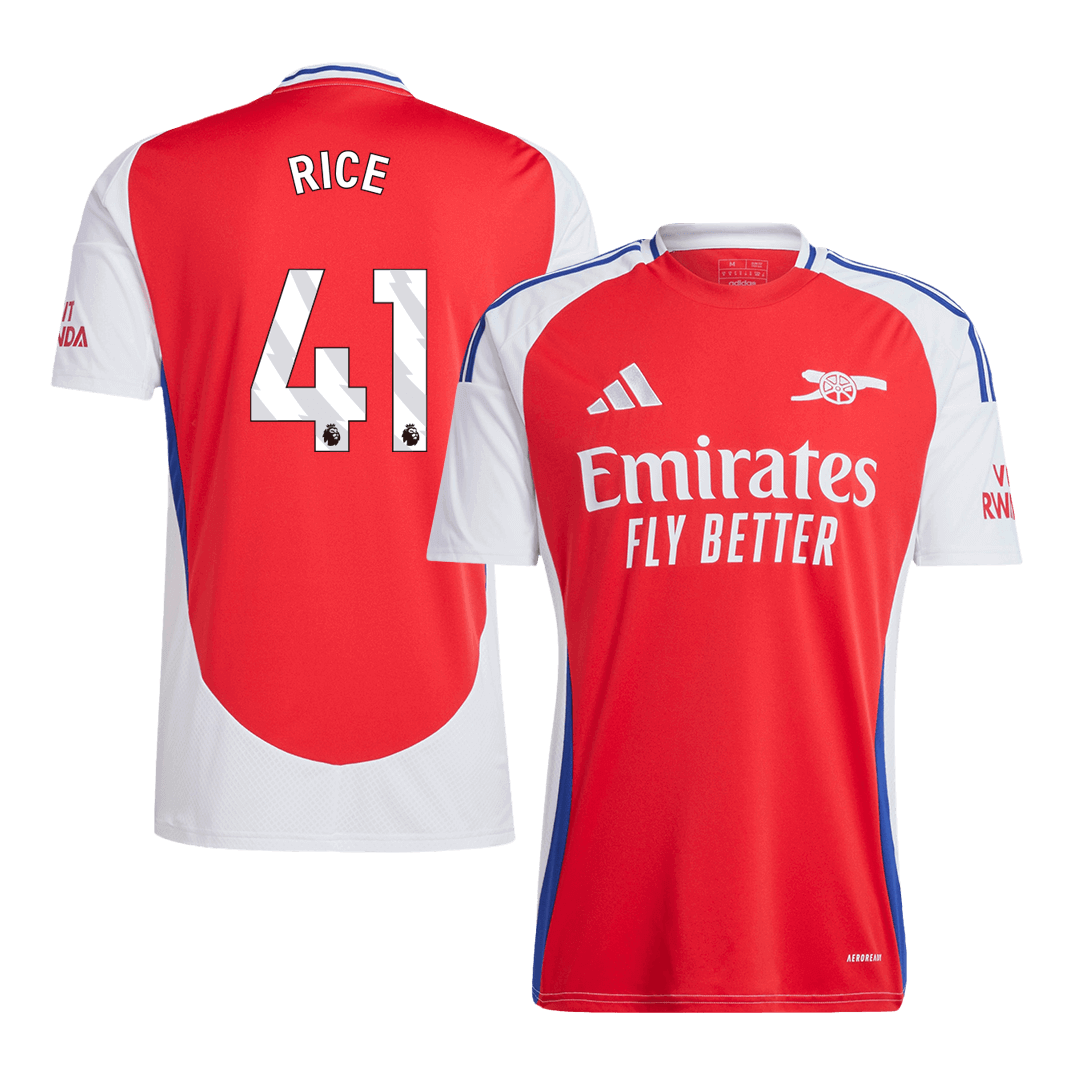Arsenal RICE #41 Home Jersey