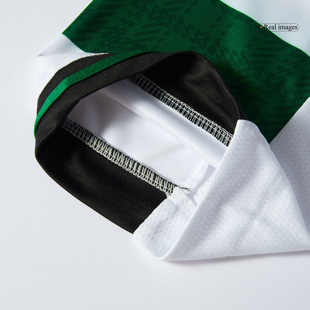 Maillot de football domicile du Celtic 2025/26 vert et blanc