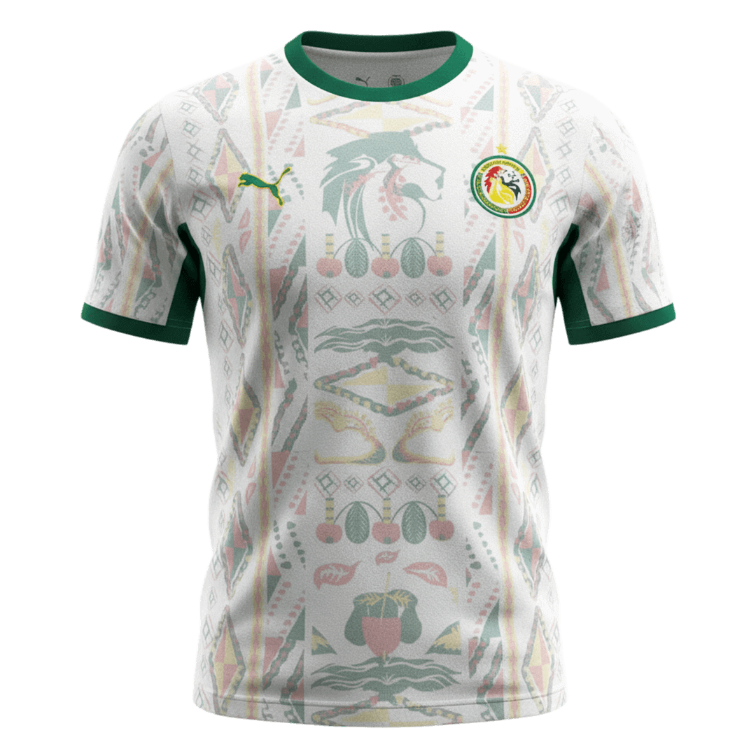 Senegal Home Soccer Jersey World Cup 2026 White