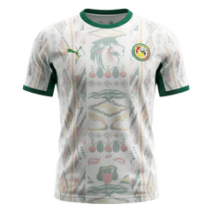 Senegal Home Soccer Jersey World Cup 2026 White