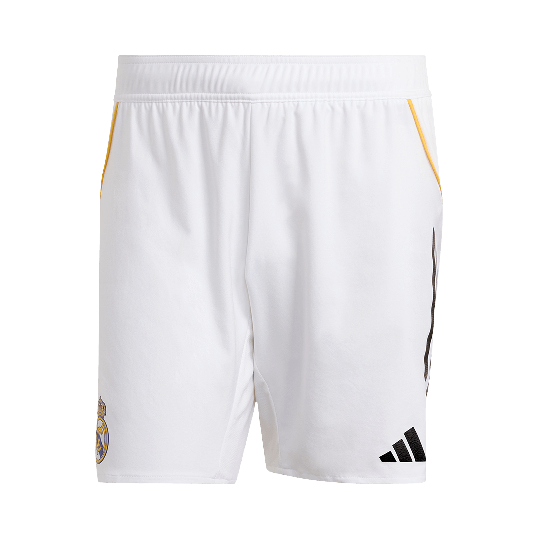 Authentic Real Madrid Home Soccer Jersey Kit(Jersey+Shorts) 2025/26 White