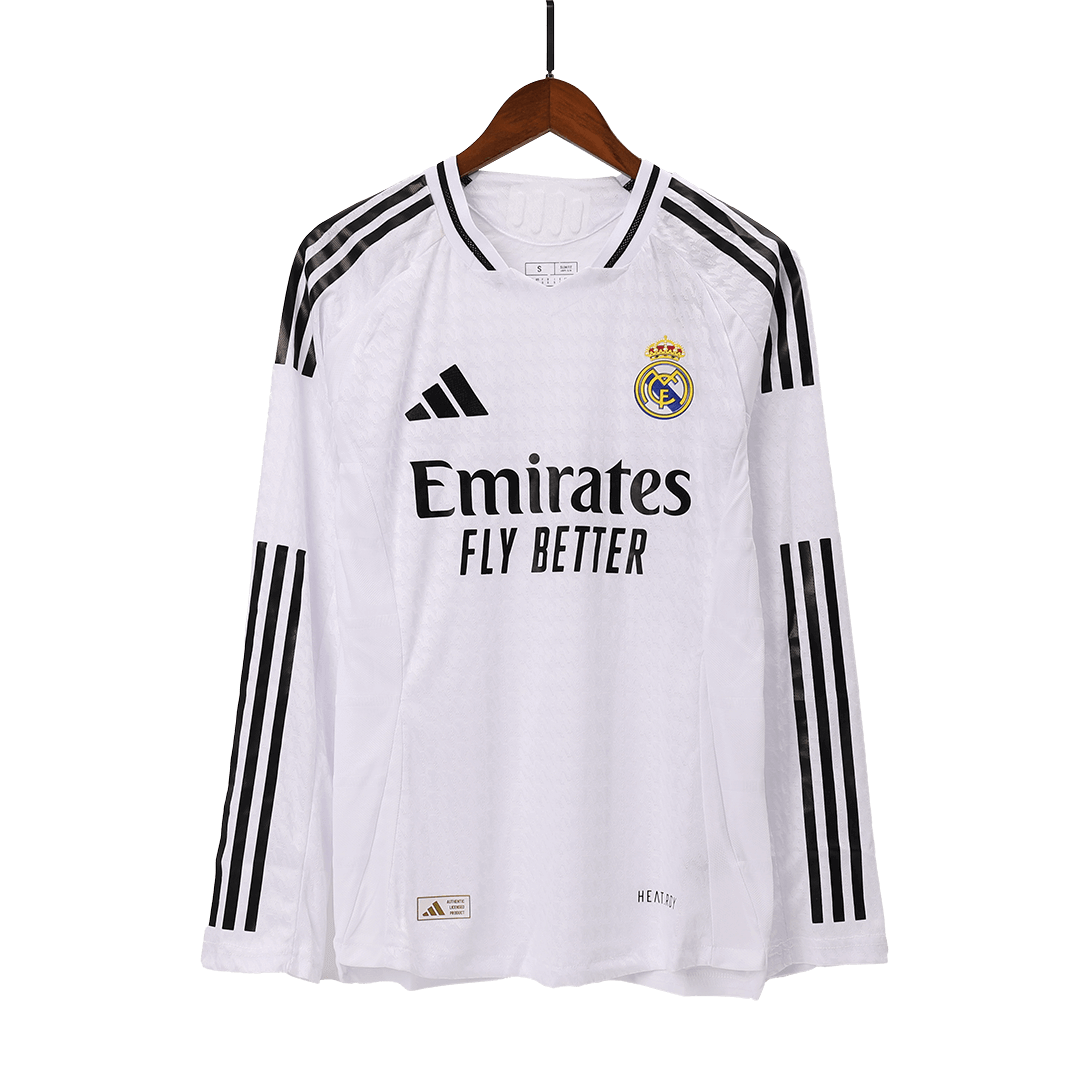 Maillot domicile manches longues authentique du Real Madrid 2024/25