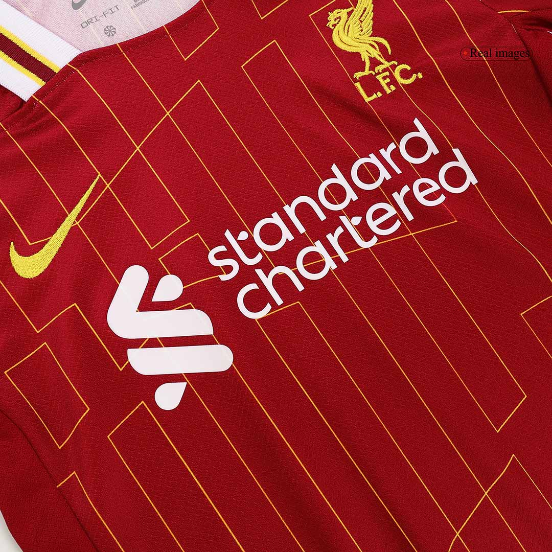 Maillot domicile Liverpool 2024/25 pour enfant (maillot + short)