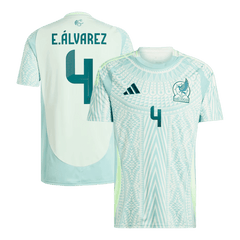 Maillot Mexique E.ÁLVAREZ #4 Extérieur Copa America 2024 