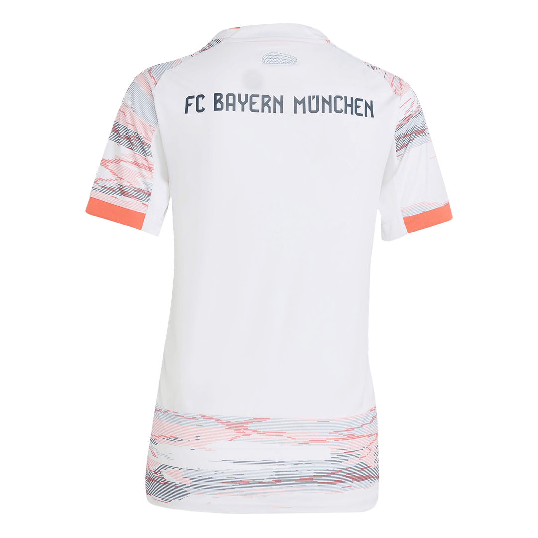 Women's Bayern Munich Away Soccer Jersey 2025/26 White