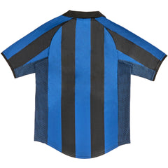 Men Retro Fan Version 2001/02 Inter Milan Home Soccer Jersey Blue&Black