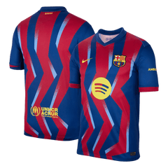 Barcelona Fourth Soccer Jersey 25/26 Red&Blue