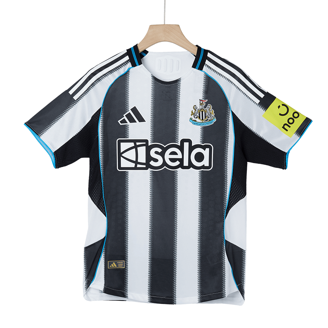 Authentic Newcastle United Home Soccer Jersey 2025/26 Black&White