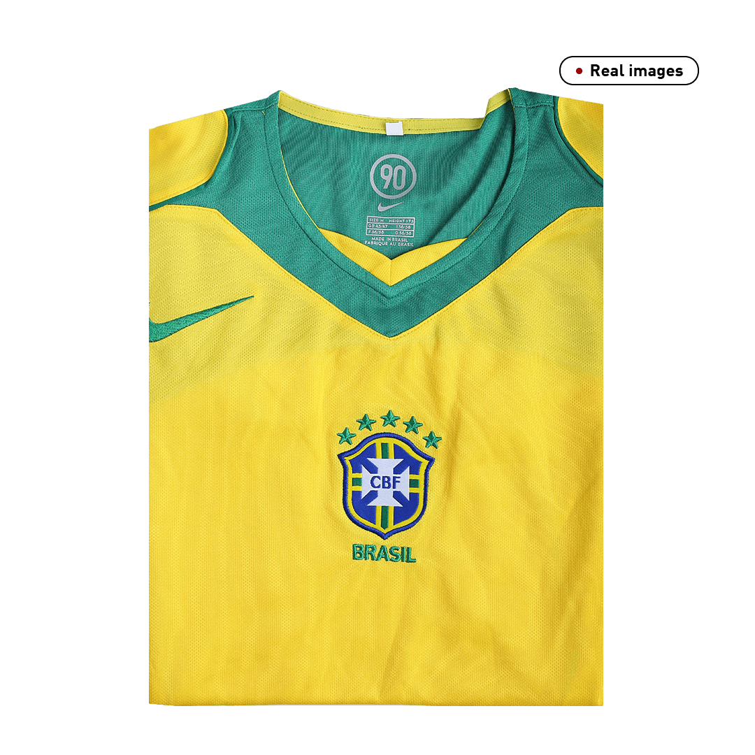 Brazil Home Jersey Retro 2004