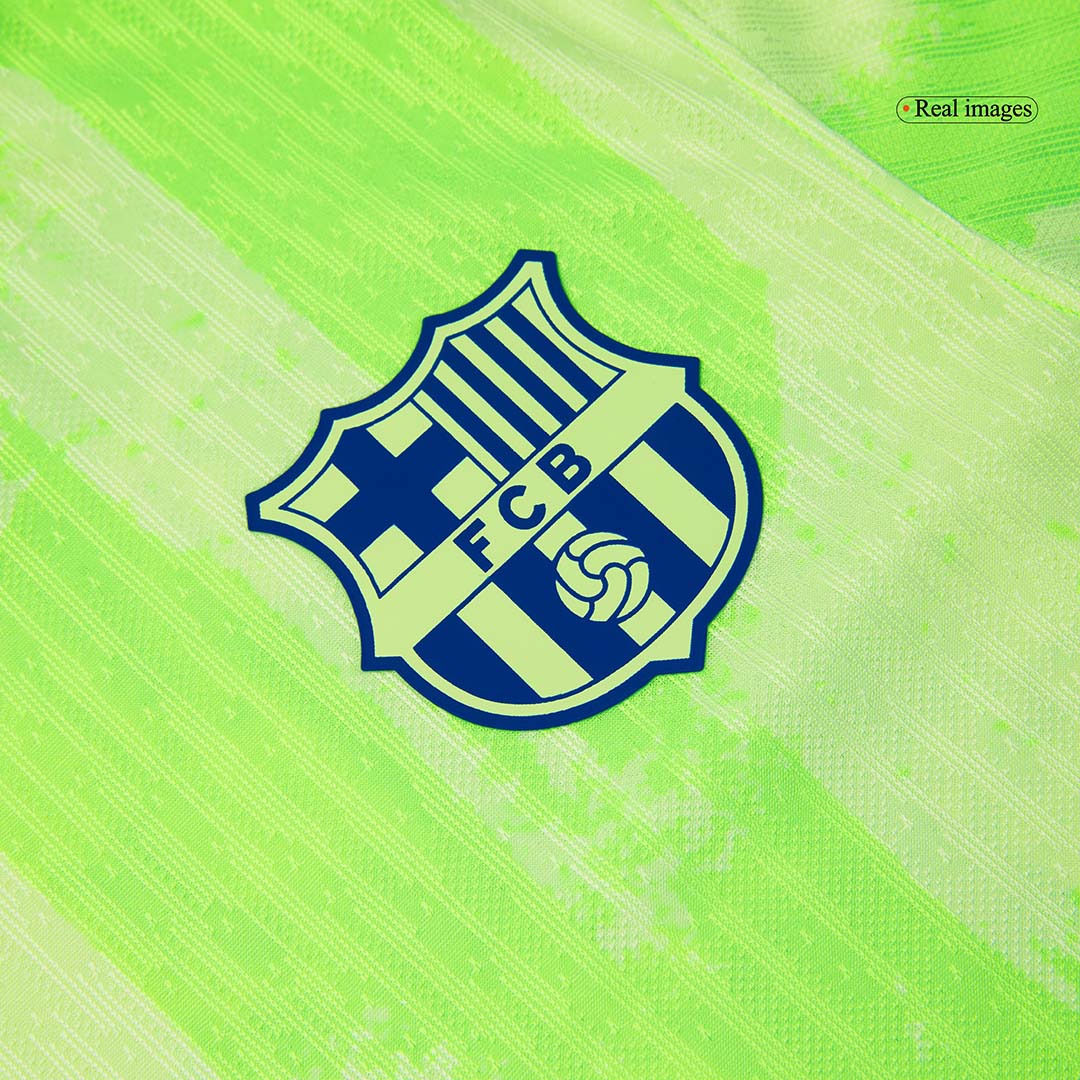 Barcelona Third Away Soccer Jersey Authentic 2024/25-（Spotify Logo Without Text）