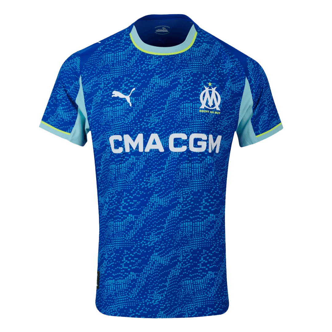 Authentic Marseille Third Away Soccer Jersey 25/26 Blue