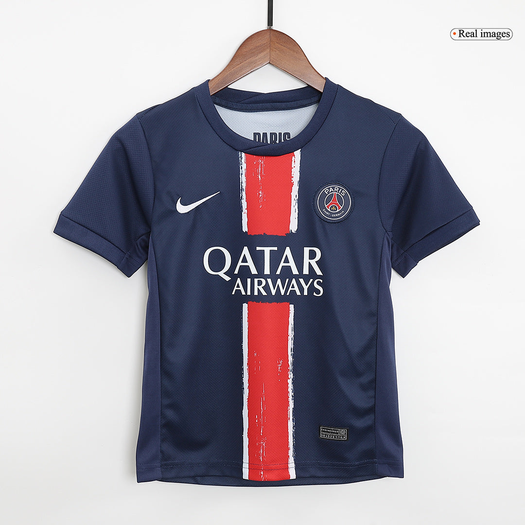 Maillot domicile PSG 2024/25 pour enfant (maillot + short)