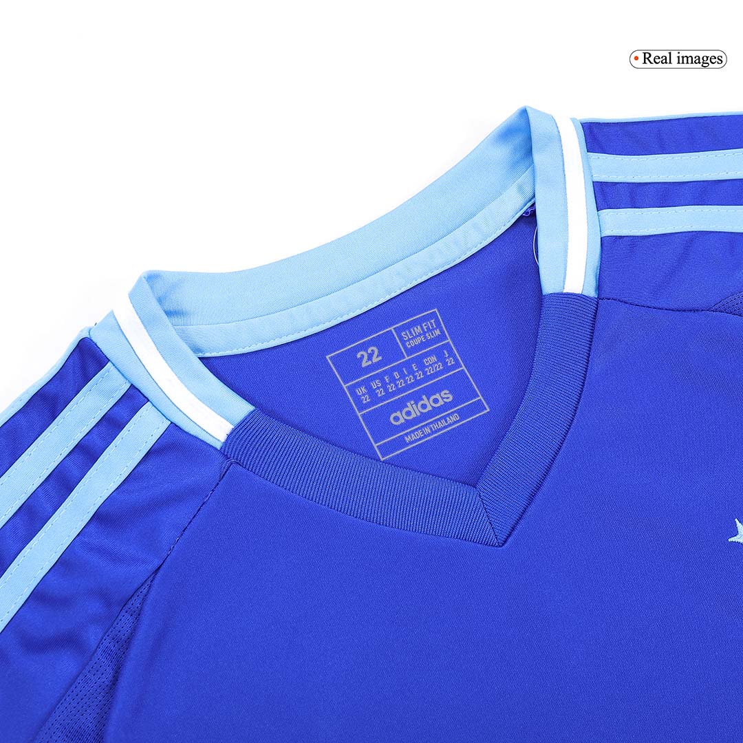 Maillot extérieur Argentine 2024 pour enfant (maillot, short, chaussettes)