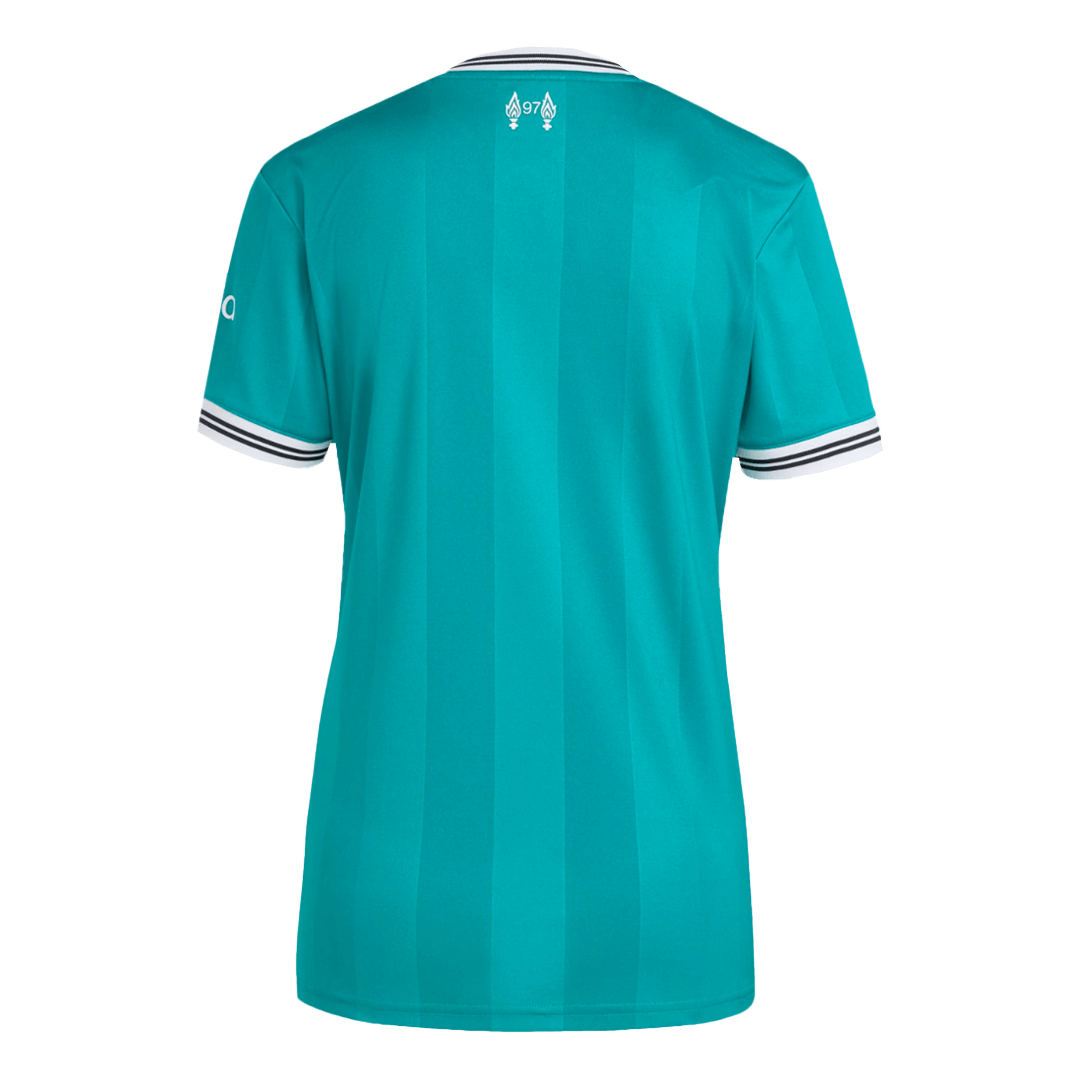Women's Liverpool Third Away Soccer Jersey 25/26 Green