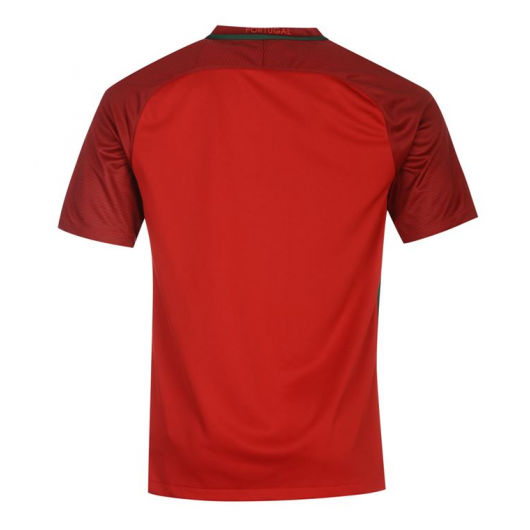Portugal Home Soccer Jersey Retro 2016