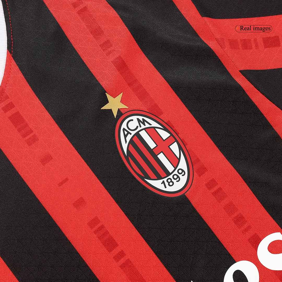 AC Milan GIMENEZ #7 Home Soccer Jersey Authentic 2024/25