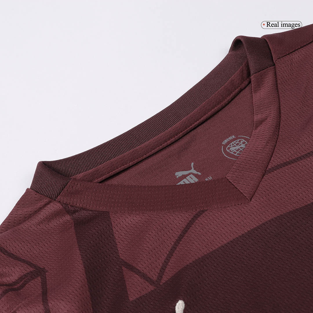 Maillot de football extérieur Manchester City 3e édition 2024/25 pour enfant (maillot, short, chaussettes)