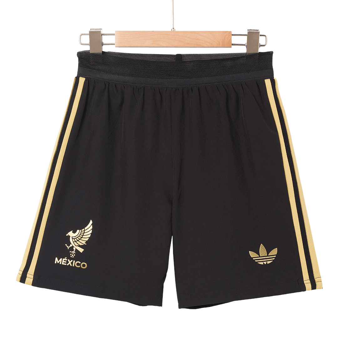 Mexiko Dritte Auswärts-Fußballshorts Authentic 2025 - Gold Cup