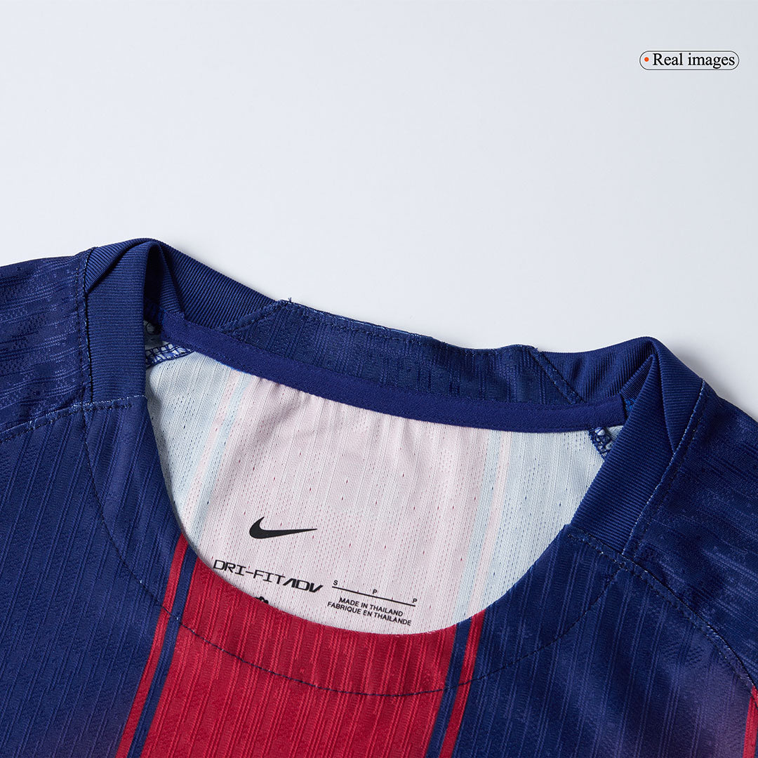 LAMINE YAMAL #10 Kopa Trophy Edition Authentic Barcelona Home Soccer Jersey 2025/26 Red&Blue
