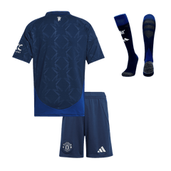 Manchester United Away Jersey Kit 2024/25 Kids(Jersey+Shorts+Socks)