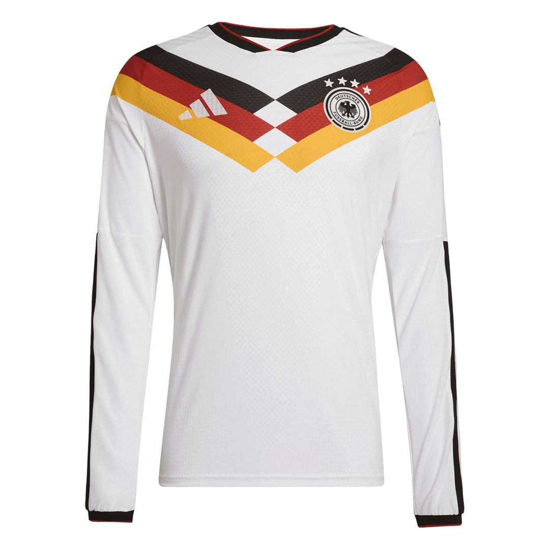 Player Version Germany Home Long Sleeve Soccer Jersey World Cup 2026 White