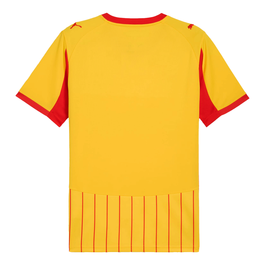 RC Lens Home Soccer Jersey 25/26 Red&Yellow