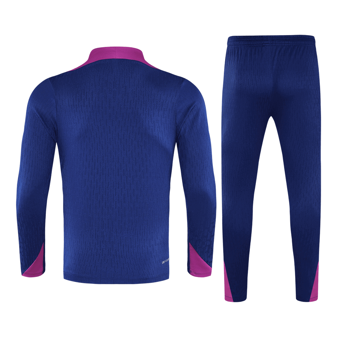 Barcelona Zipper Sweatshirt Kit(Top+Pants) 25/26 Navy
