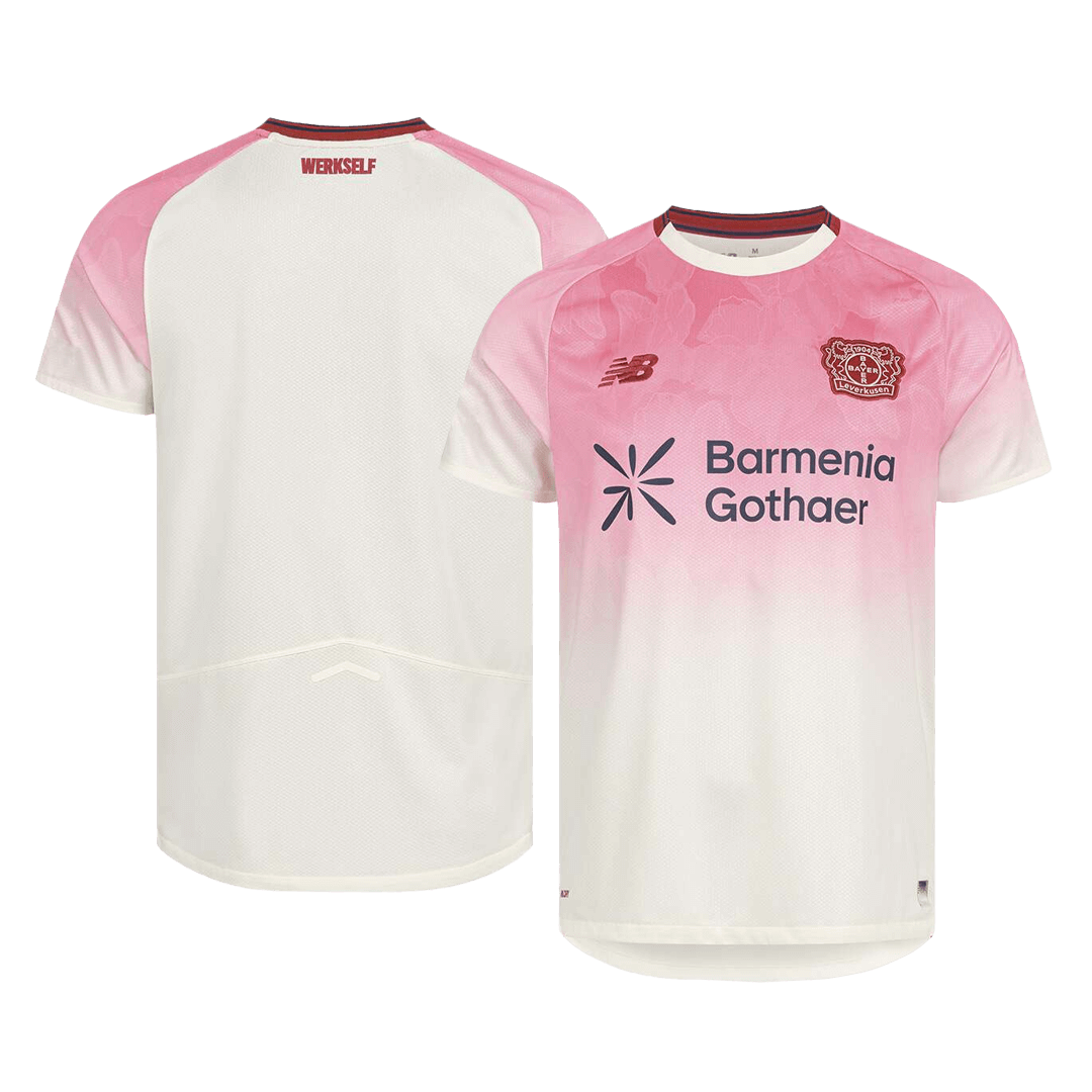 Bayer 04 Leverkusen Away Soccer Jersey 25/26 Pink