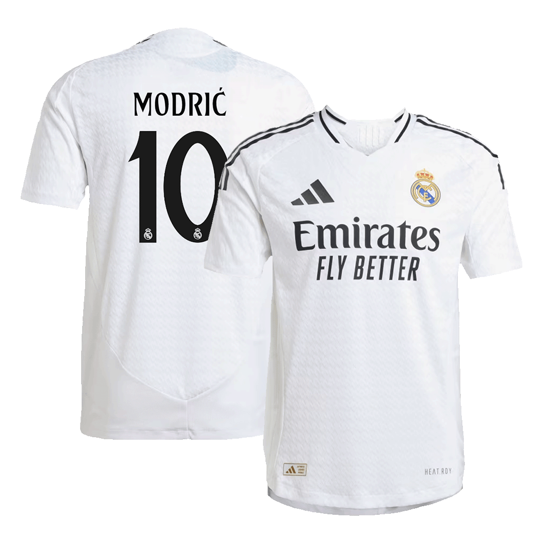 Real Madrid MODRIĆ #10 Home Jersey Authentic