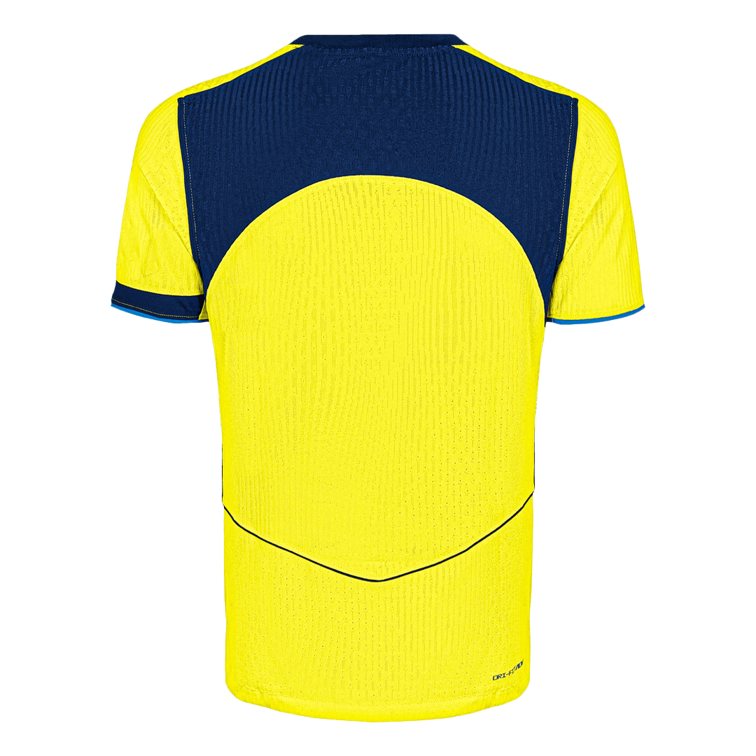 Authentic Tottenham Hotspur Third Away Soccer Jersey 25/26 Yellow