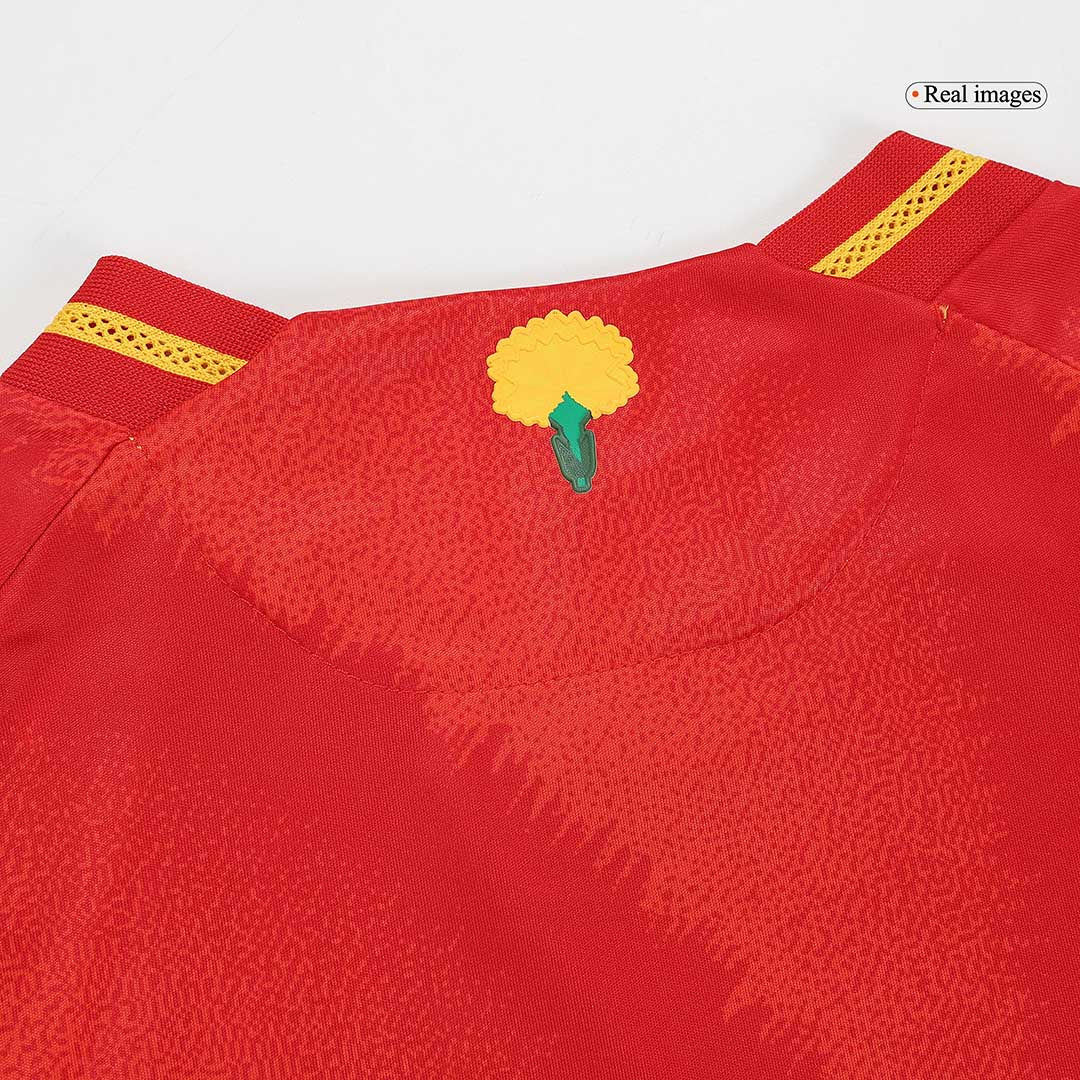 Spain LAMINE YAMAL #19 Home Jersey Authentic EURO 2024