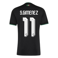 S.GIMENEZ #11 Player Version Mexico Third Soccer Jersey World Cup 2026 Black