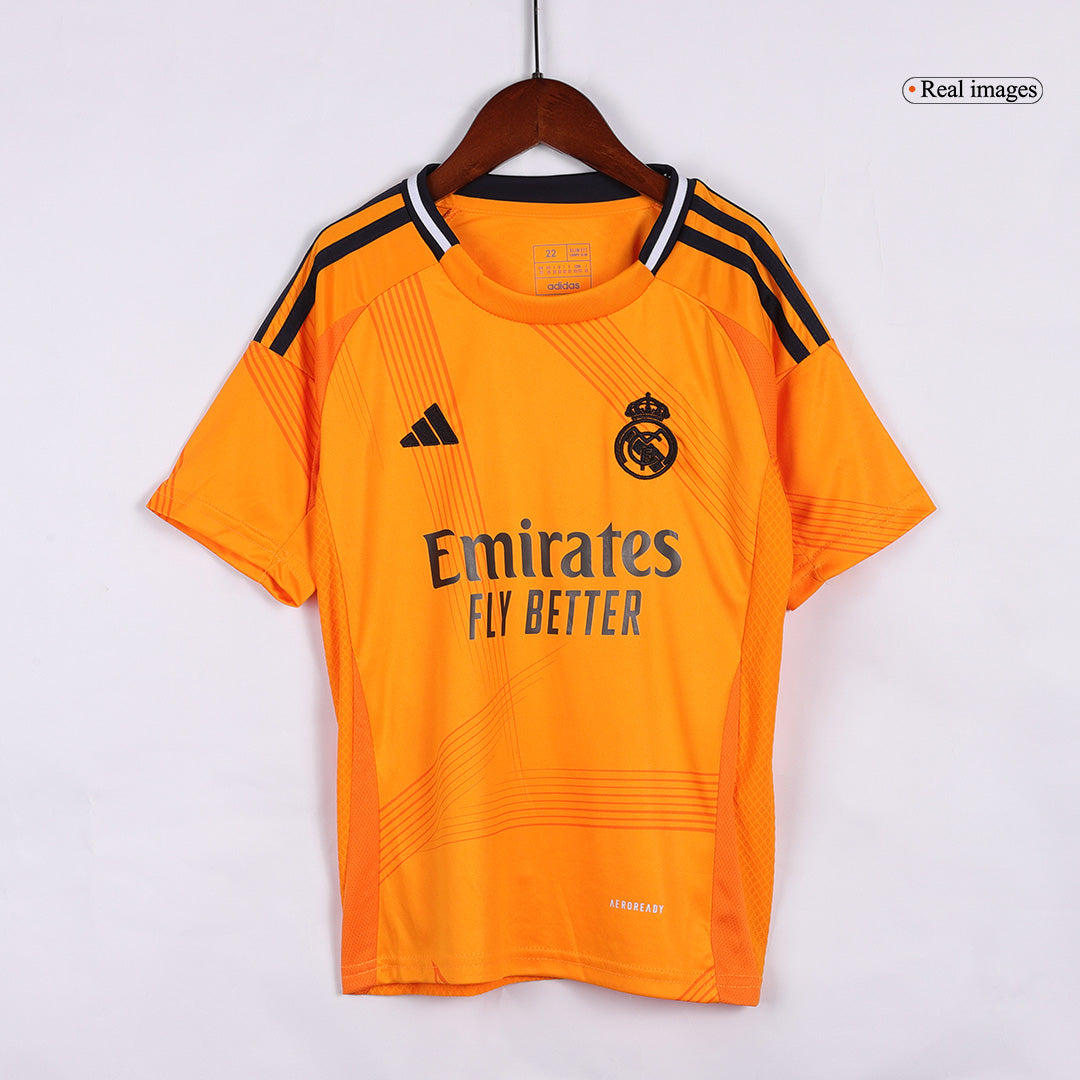 Maillot extérieur Real Madrid 2024/25 pour enfant (maillot + short)