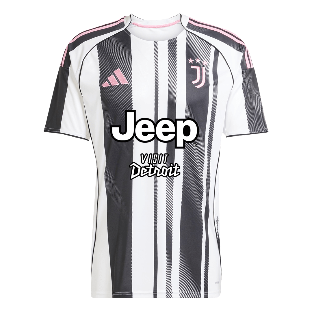 Juventus Heim-Fußballtrikot 2025/26 (Trikot + Shorts)