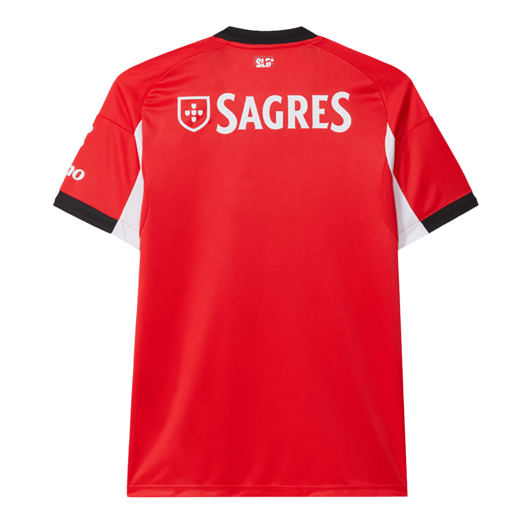 Benfica Home Soccer Jersey 2025/26 Red