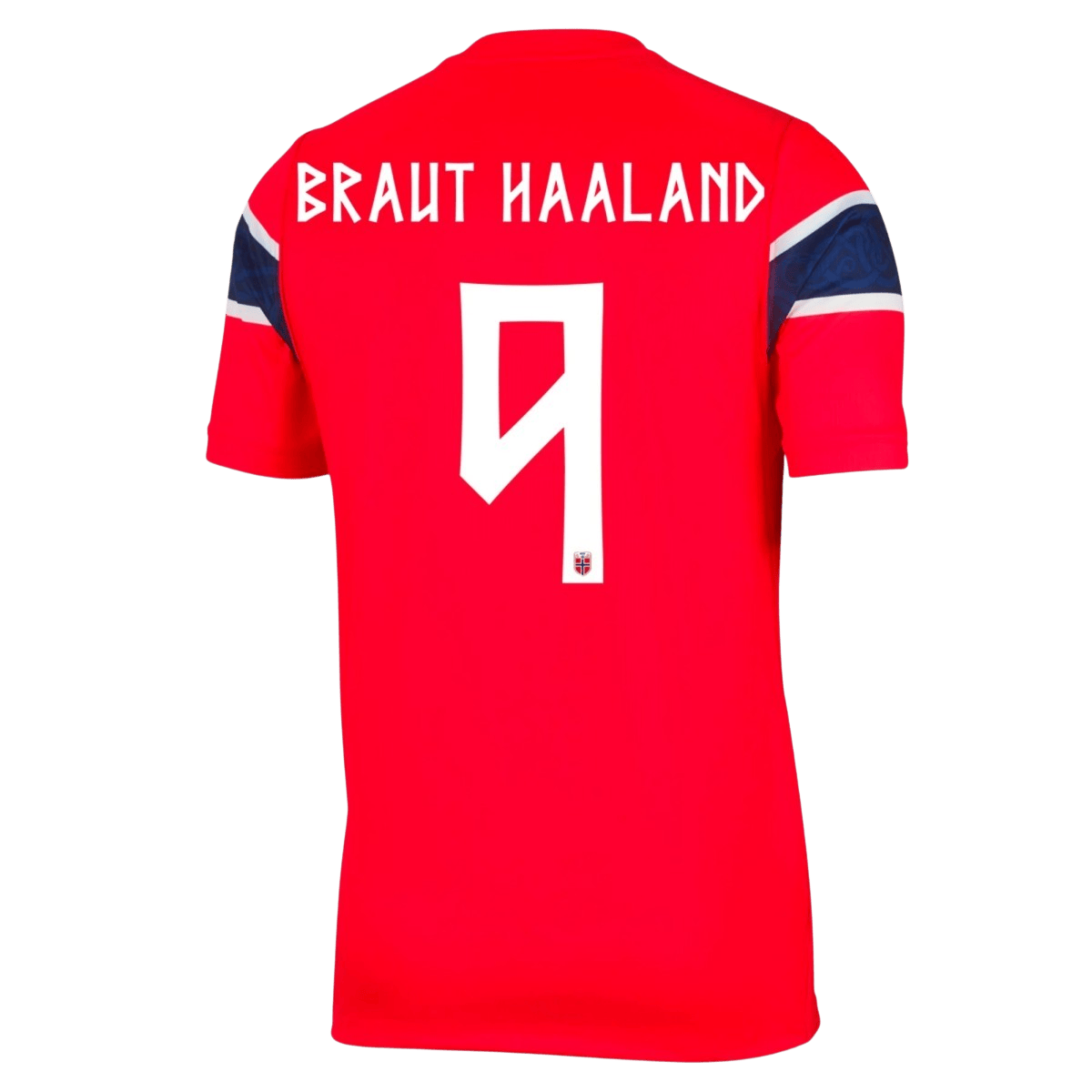 BRAUT HAALAND #9 Player Version Norway Home Soccer Jersey World Cup 2026 Red