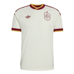 Player Version Spain Away Soccer Jersey World Cup 2026 White