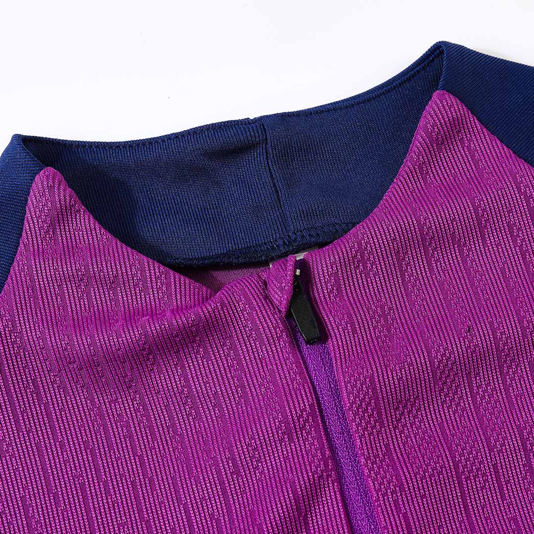 Barcelona Zipper Sweatshirt Kit(Top+Pants) 25/26 Purple