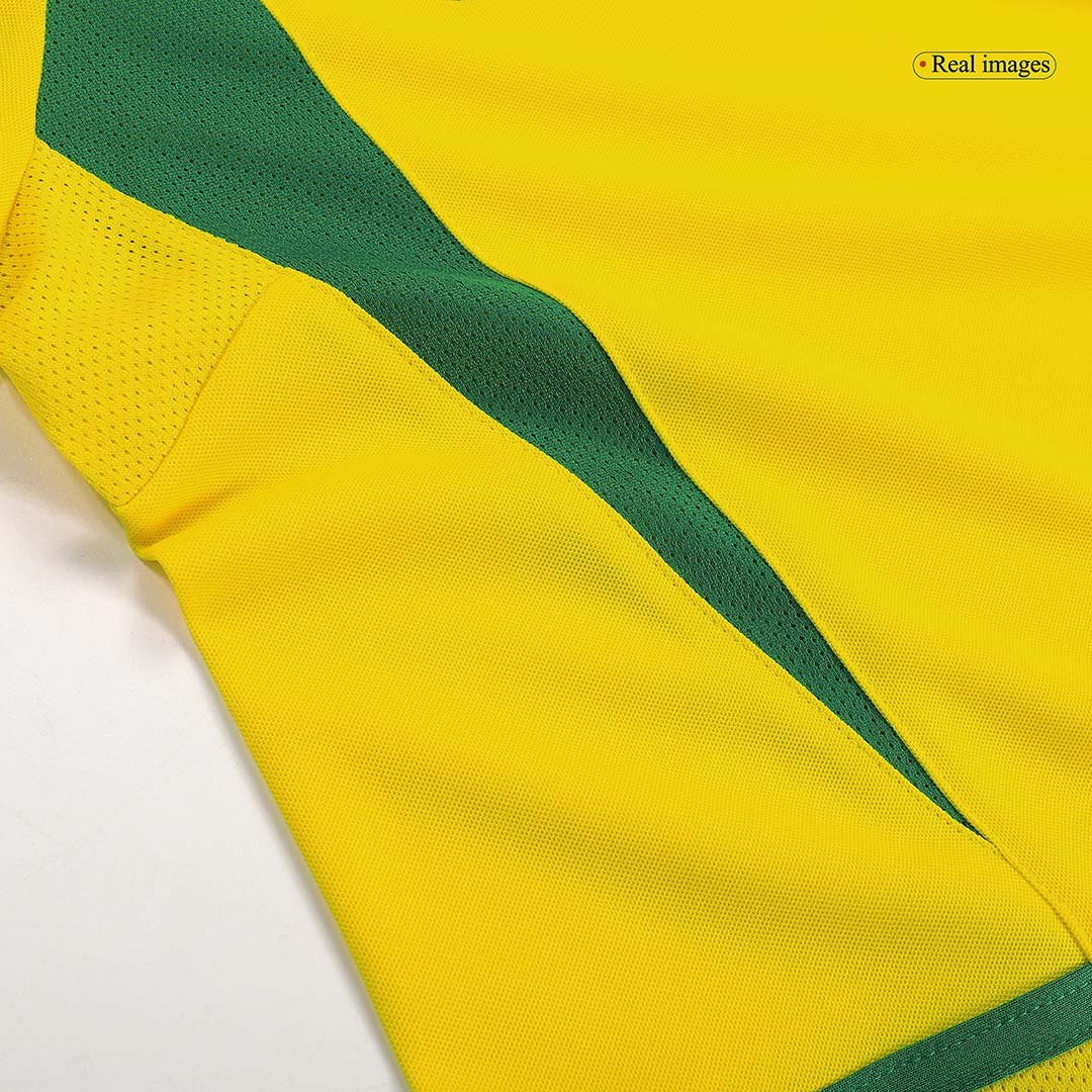 Brazil Home Jersey Retro 2002/03