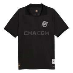 Marseille Goalkeeper Soccer Jersey 2024/25 - Black（125th Anniversary）